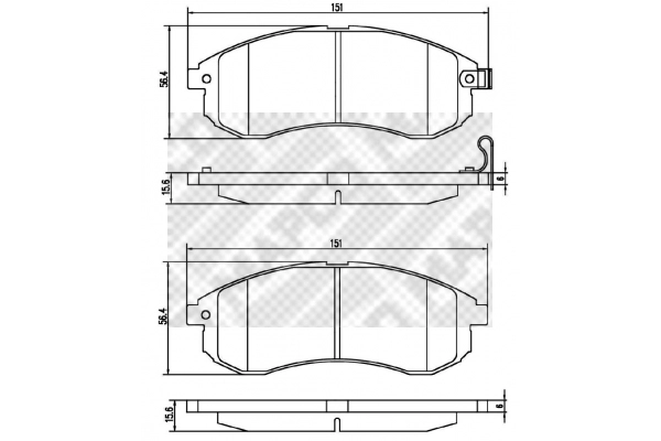 FORD AMERICA M6888