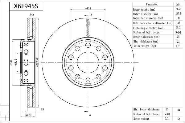X6F945S