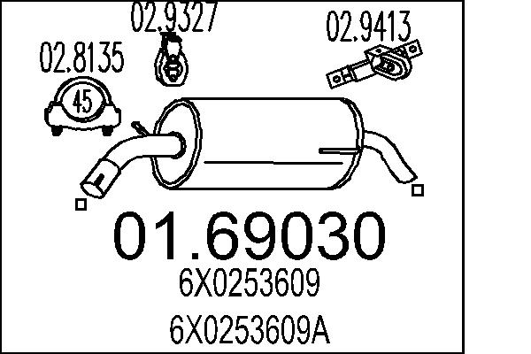 6X0253609A
