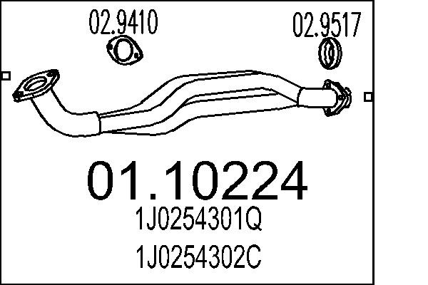 (1J0254301Q)