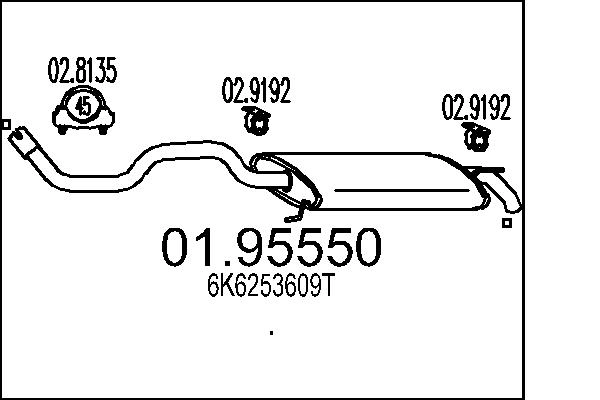 6K6 253 609 T