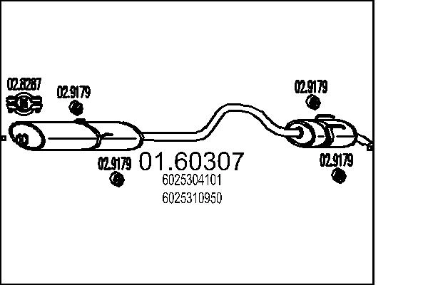 60 25 304 101