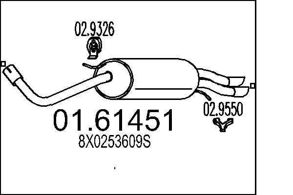 8X0253609S