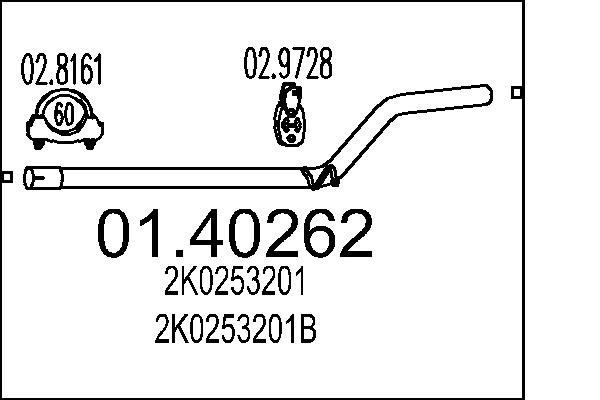 2K0 253 201B