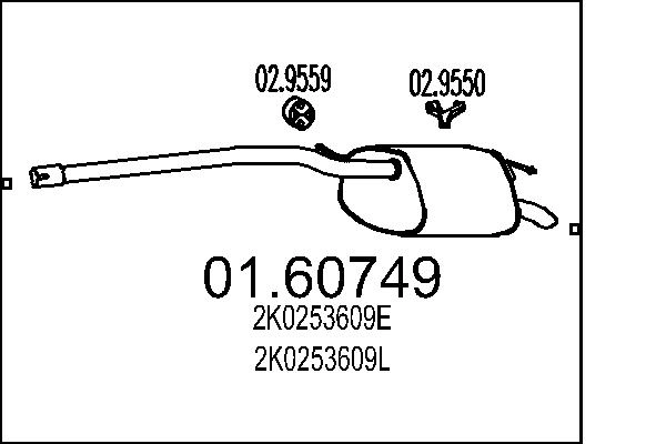 2K0 253 609L