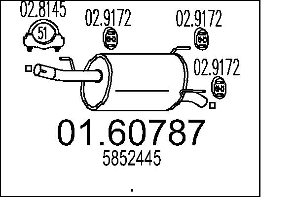 58 52 445