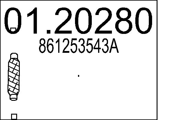 861 253 543 A