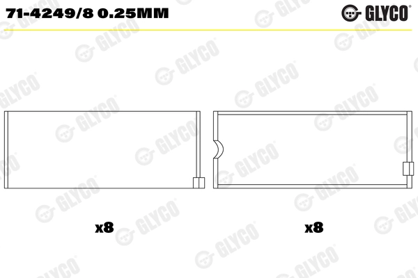 71-4249/8 0.25mm