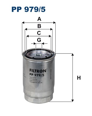Фильтр Топливный *FILTRON* |--->Filtron - PP979/5