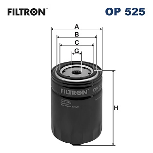 Фильтр Масло *FILTRON* ( В КОРОБКЕ ) |--->  Filtron - OP525( В КОРОБКЕ )