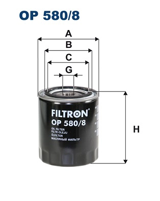 Фильтр Масло * FILTRON |---> Filtron - OP580/8