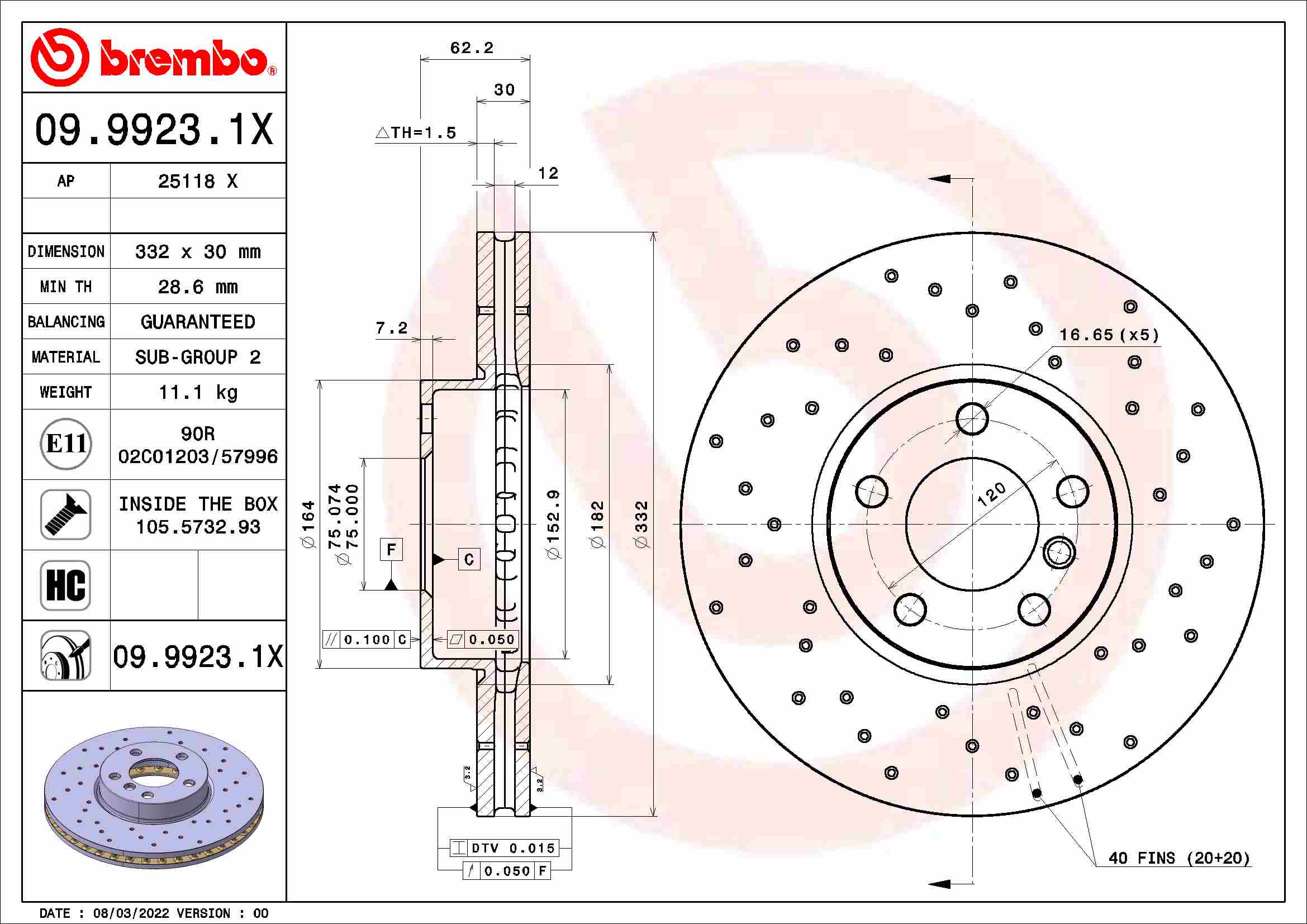 25118 X