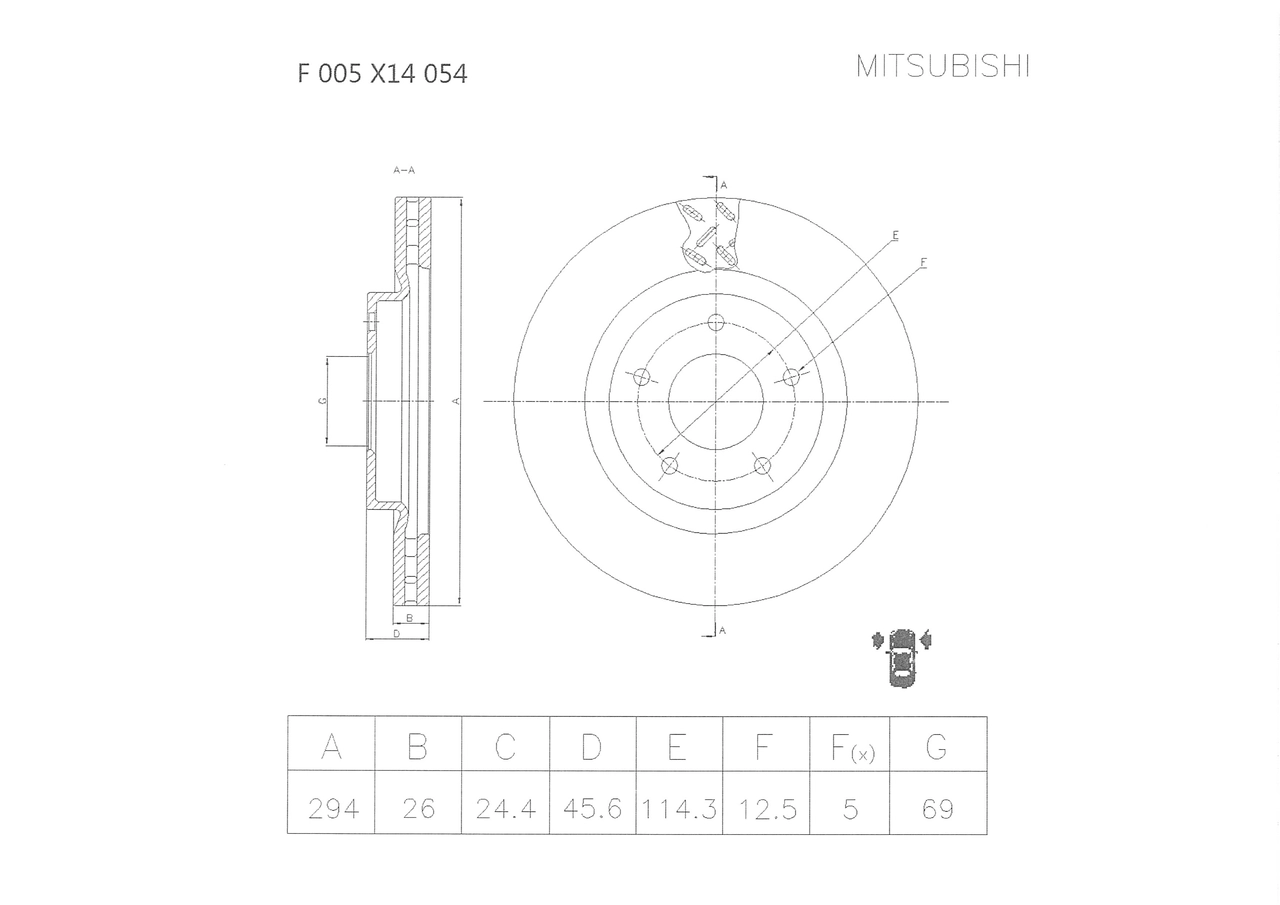 F 005 X14 054