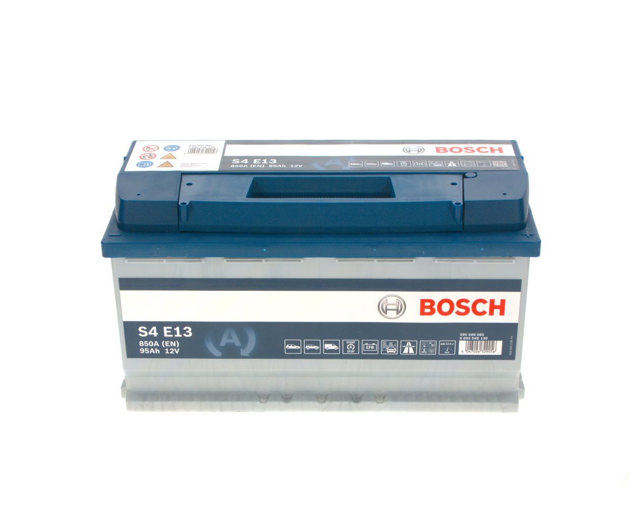 Аккумулятор BOSCH  95AH 850A(EN) -||+ (353x175x190) 0092S4E130 / S4 E13 EFB