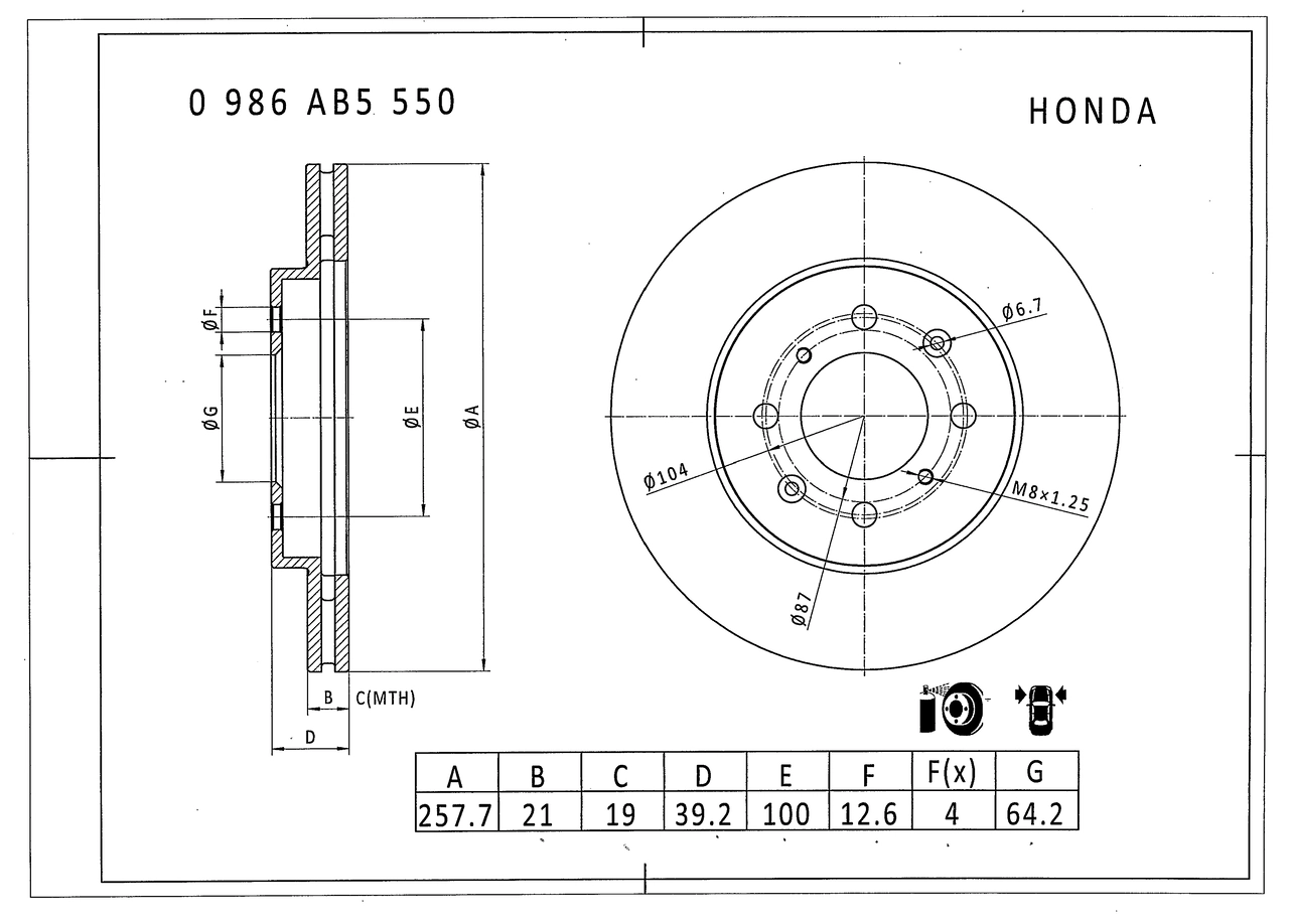 0 986 AB5 550