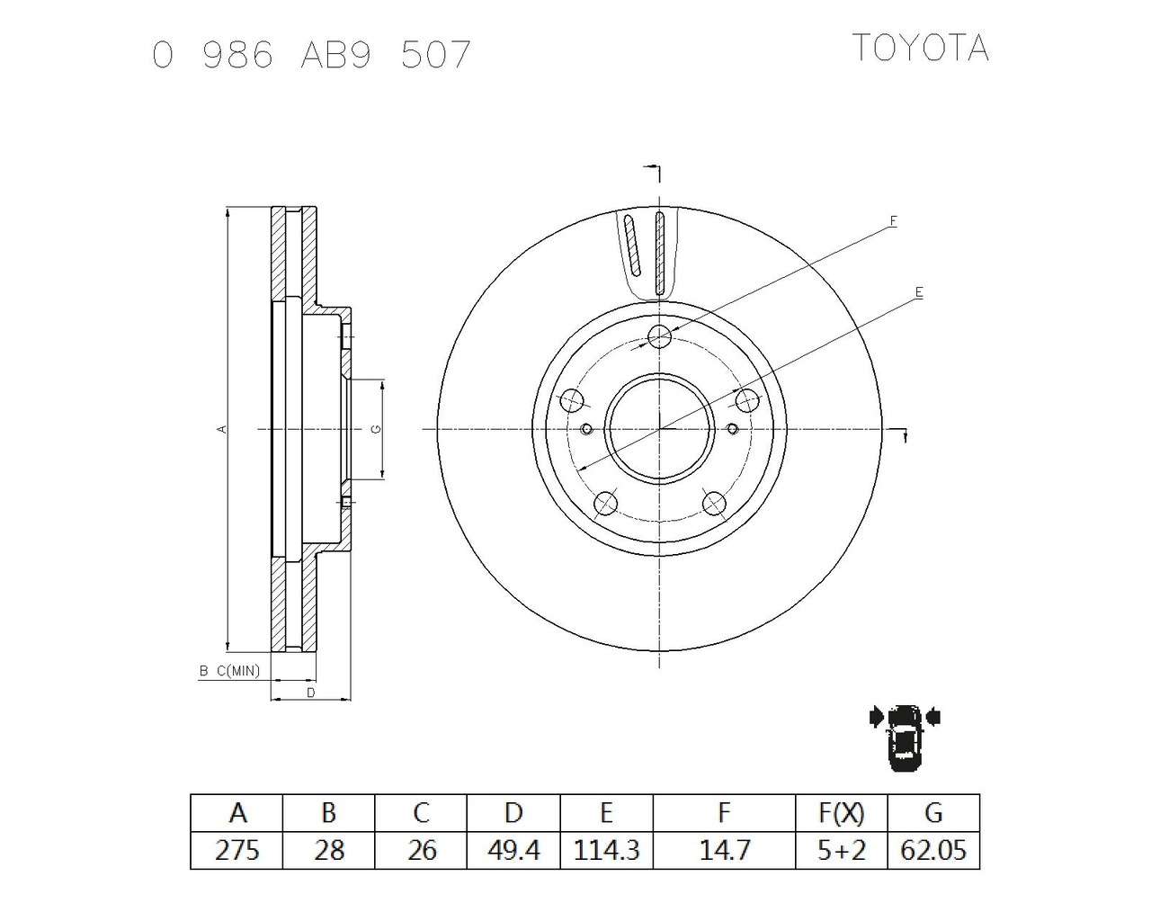 0 986 AB9 507