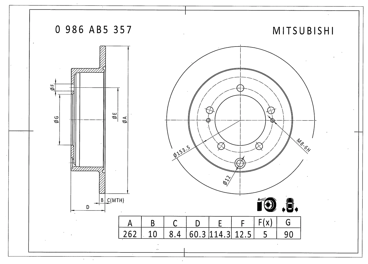 0 986 AB5 357
