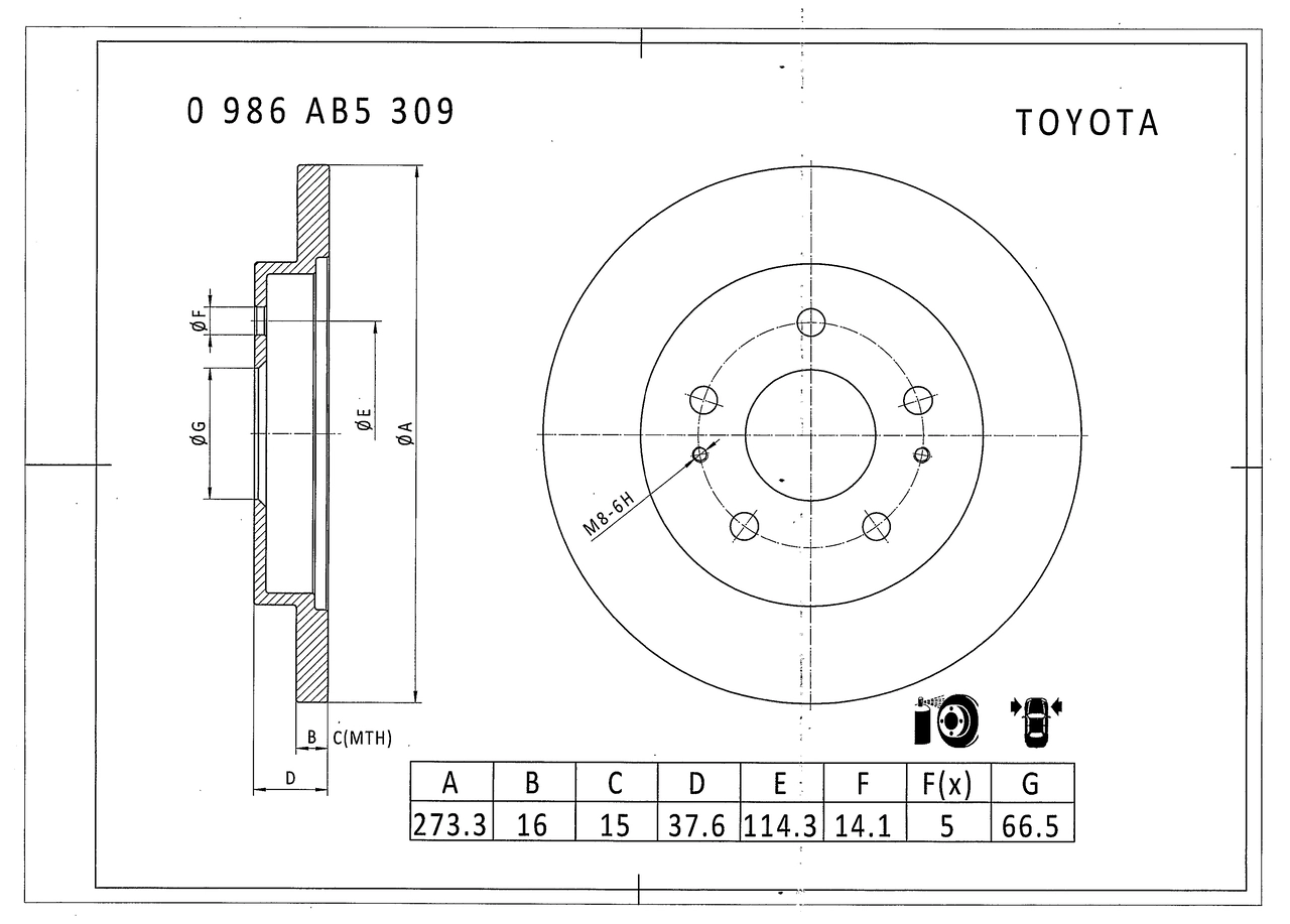0 986 AB5 309