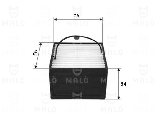Топливный фильтр *SEPAR* (СПЕЦ.ТЕХН.) MAN L2000 |--->00530/50/H  / PU 88 / P954555