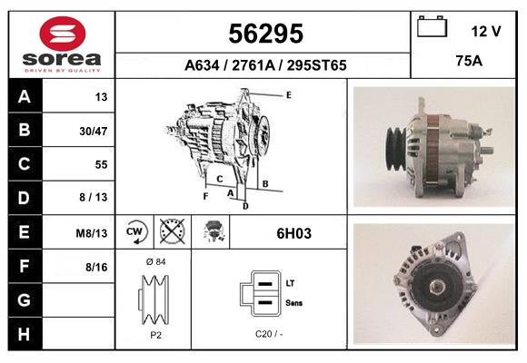 56295