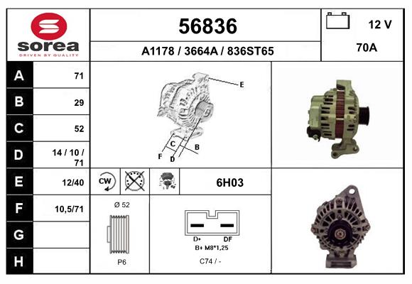 56836