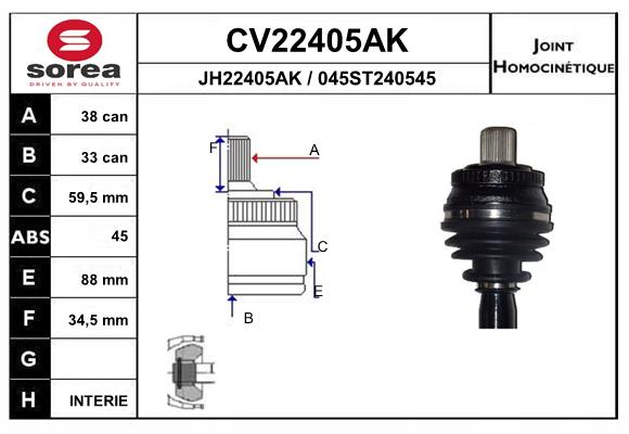 CV22405AK
