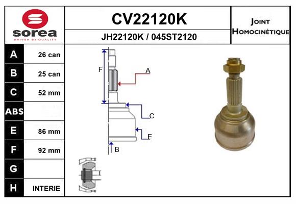 CV22120K