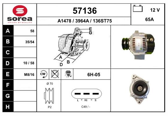 57136
