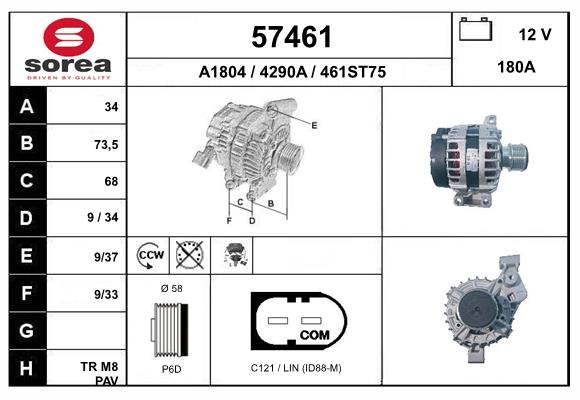 57461