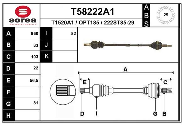 T58222A1