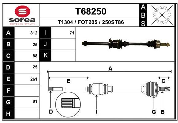 T68250