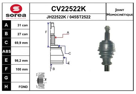 CV22522K