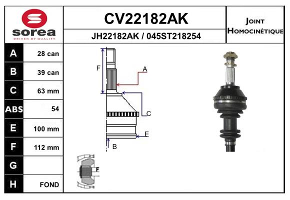 CV22182AK