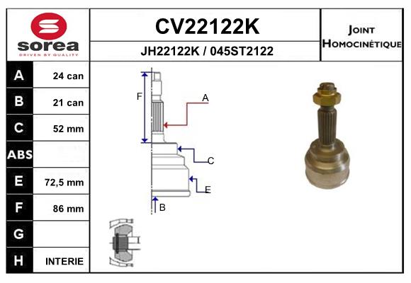 CV22122K