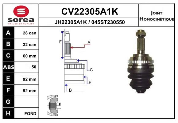 CV22305A1K