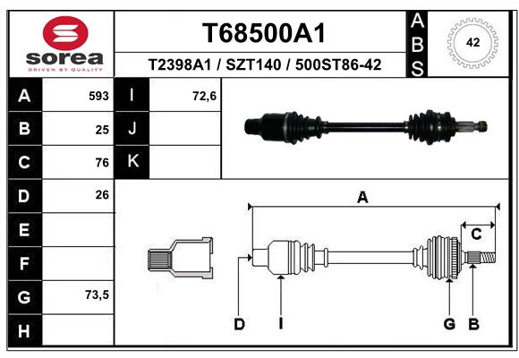 T68500A1