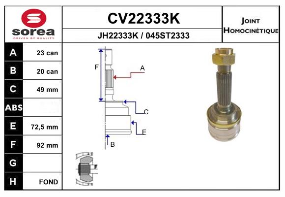CV22333K