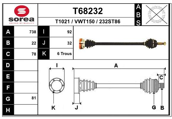 T68232