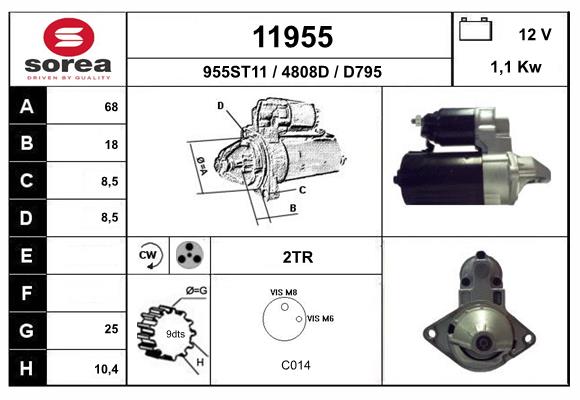 11955