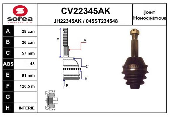 CV22345AK