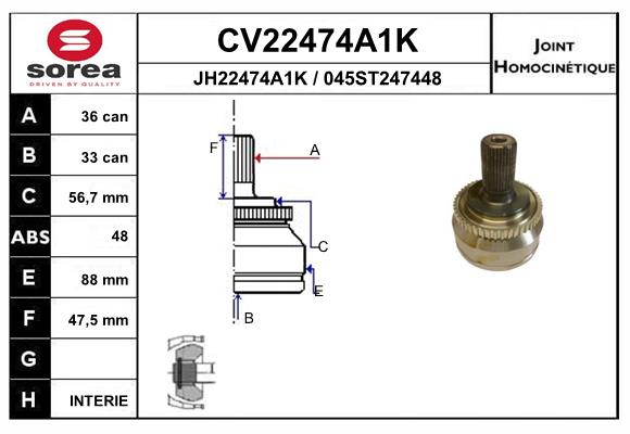 CV22474A1K