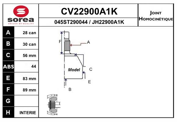 CV22900A1K
