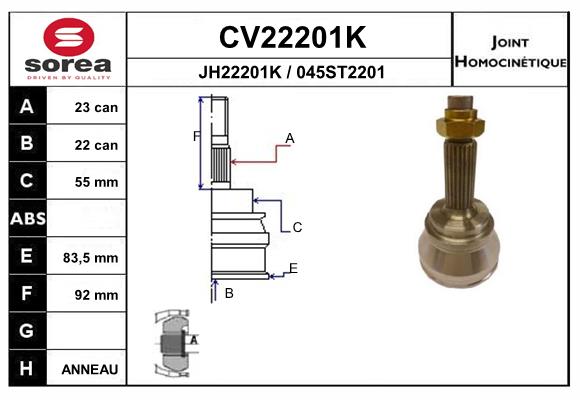 CV22201K