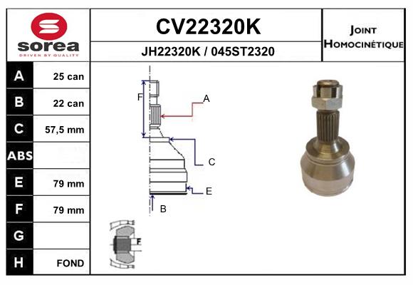 CV22320K