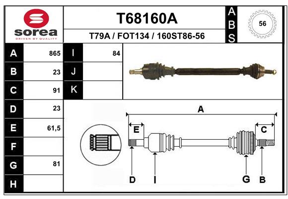 T68160A