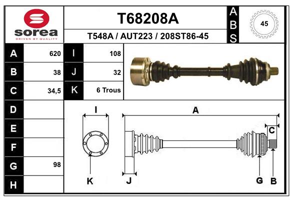 T68208A