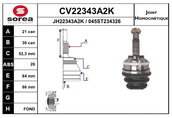 CV22343A2K
