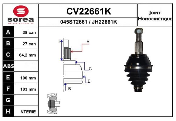 CV22661K