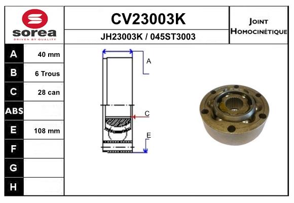 CV23003K