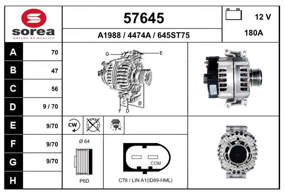 57645